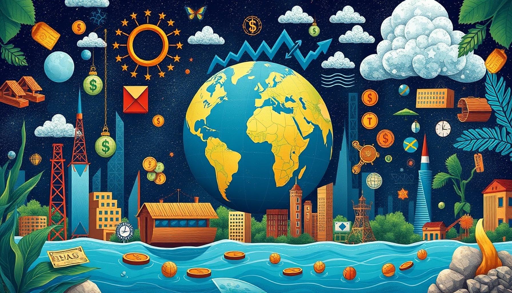 El impacto de los cambios climáticos en los mercados globales: desafíos y oportunidades